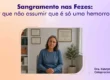 Sangramento nas Fezes